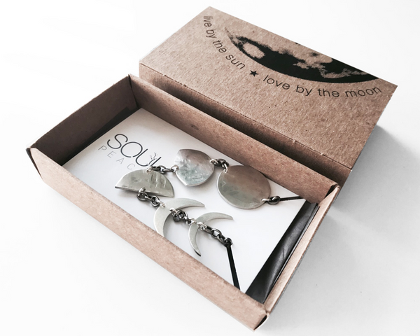Modern Butterfly Bracelet in Brushed Sterling Silver with Custom Words