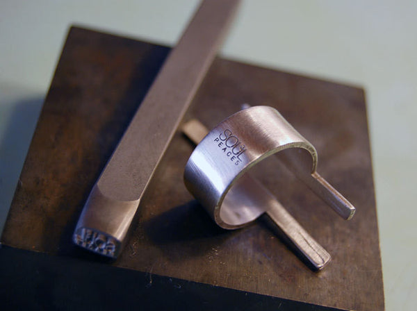 Balancing Act Square Bar Ring