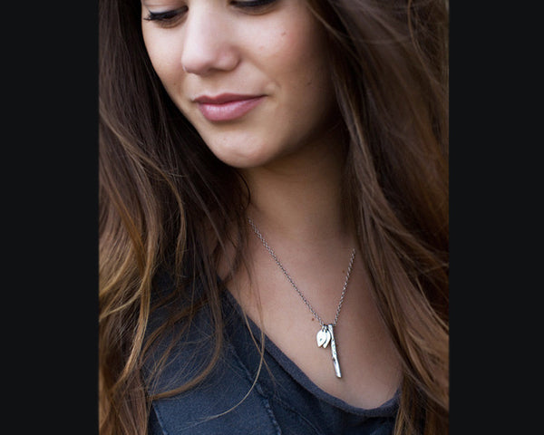 Meet Me at the Birch Tree Branch Necklace