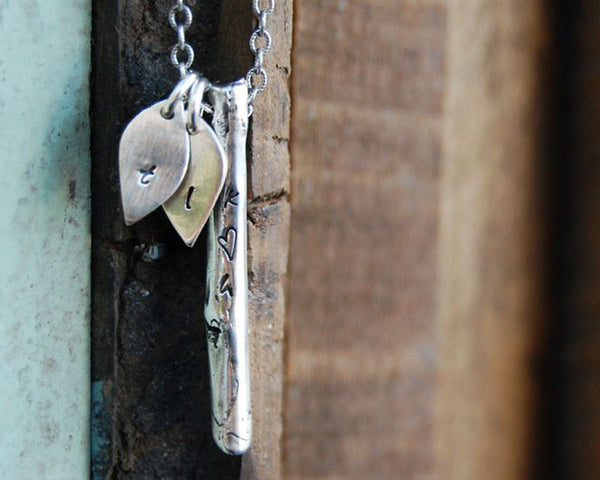 Meet Me at the Birch Tree Branch Necklace