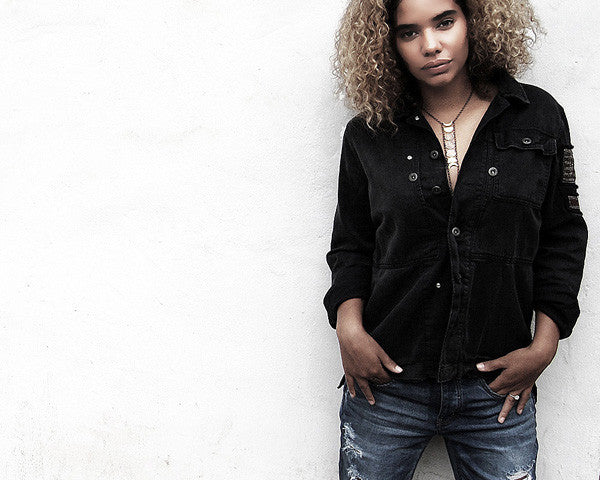 Blood Moon Lunar Eclipse Necklace in Brass- Moon Phases on Long Chain