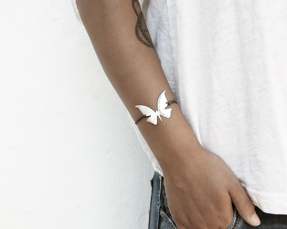Limi sterling silver papillon bracelet
