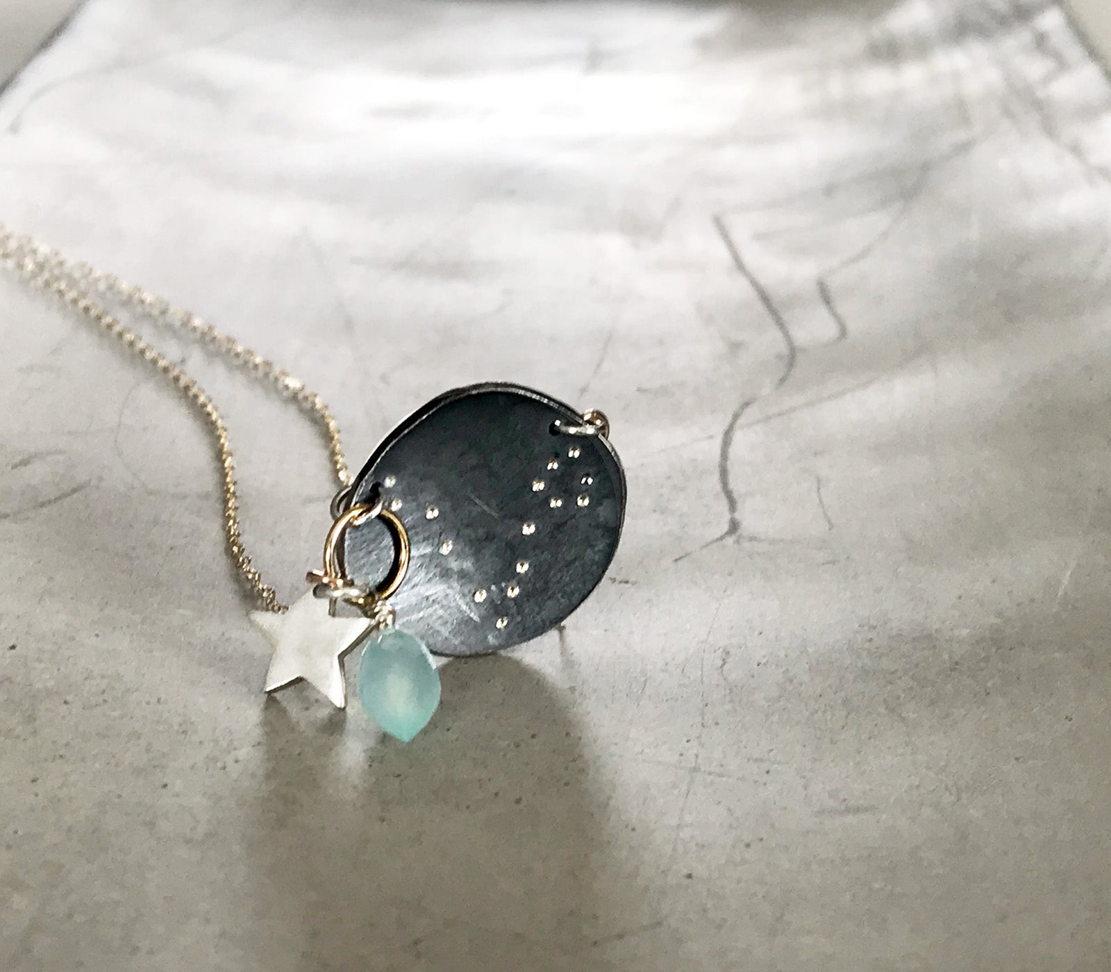 Constellation Necklace for the Daydreamer- Custom Star Sign Soul