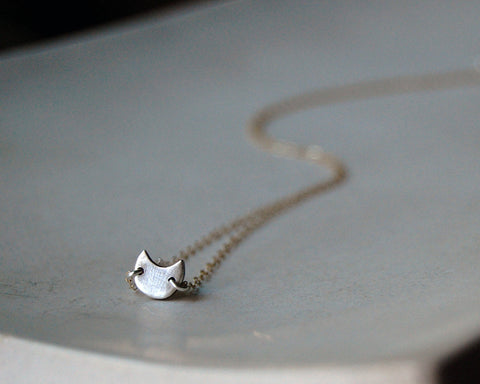 Eclipse Chaser- Crescent Moon Necklace
