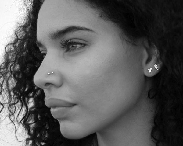 Nostalgia Earrings- Mini Wings and Heart