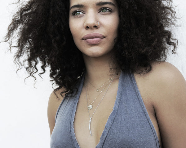 Thorn Necklace- Organic Modern Spike Pendant