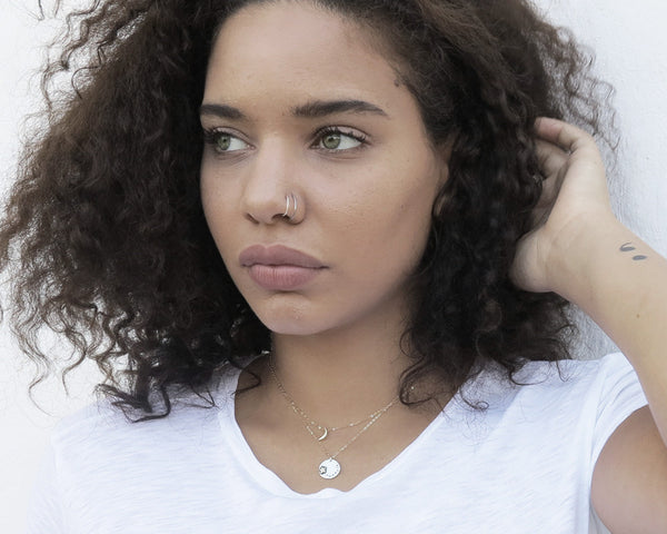 Star Child Name Tag Necklace