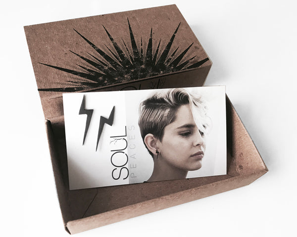 Organic Leaf Earrings