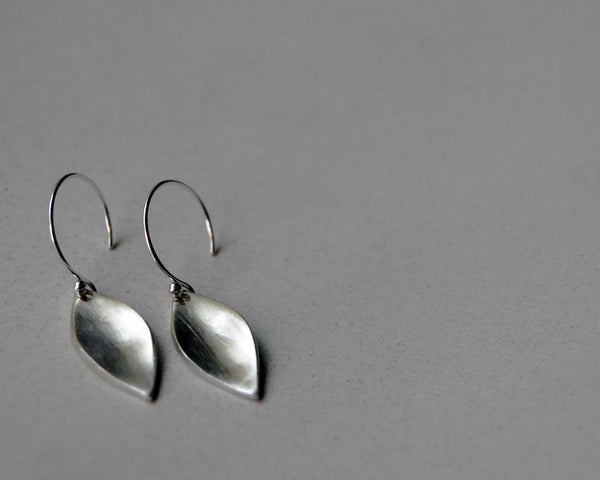 Organic Leaf Earrings