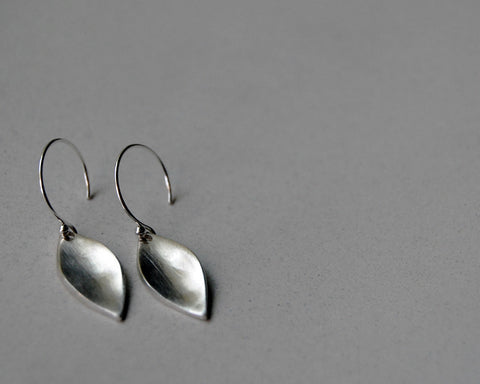 Organic Leaf Earrings