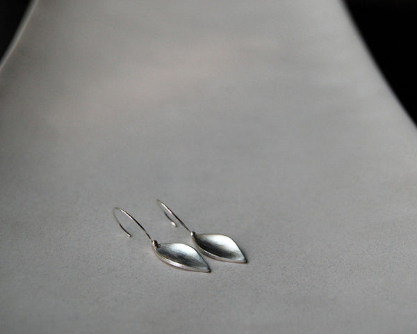 Organic Leaf Earrings