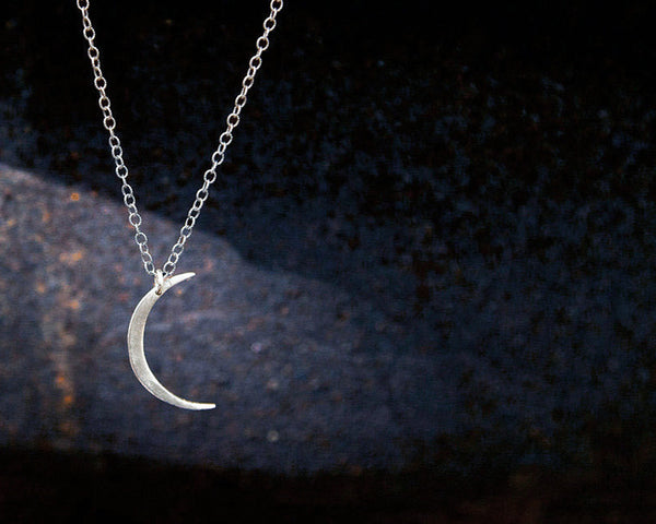 Mini Crescent Moon and Stars Layered Necklace