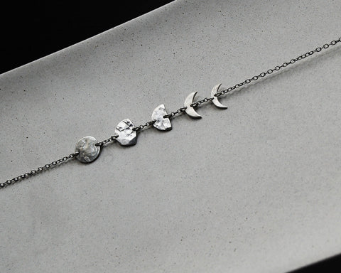 Mini Bad Moon Rising Bracelet- Moon Phases