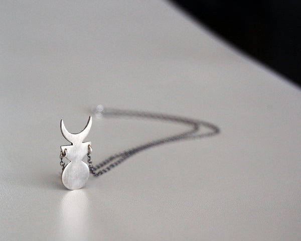 Moon Symbol Moon Phases Necklace