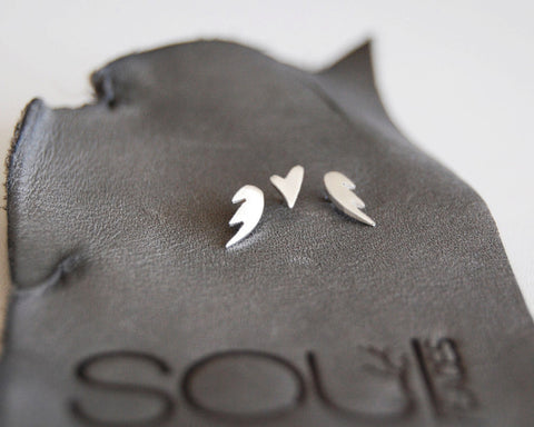 Nostalgia Earrings- Mini Wings and Heart