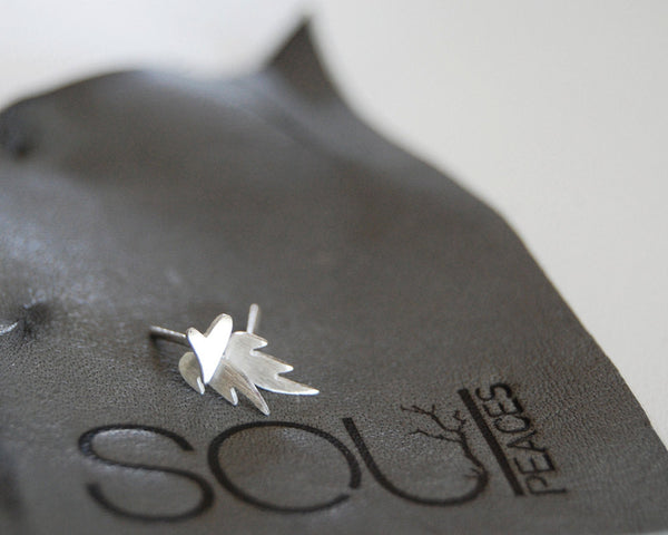 Nostalgia Earrings- Mini Wings and Heart