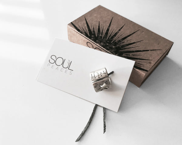 Rock Star Ring with Personalized Words or Lyrics