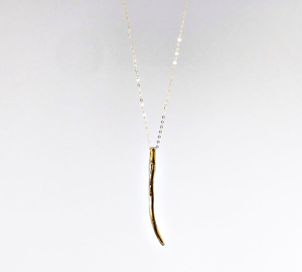 Thorn Necklace- Organic Modern Spike Pendant