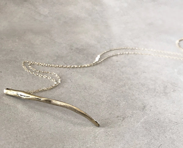 Thorn Necklace- Organic Modern Spike Pendant
