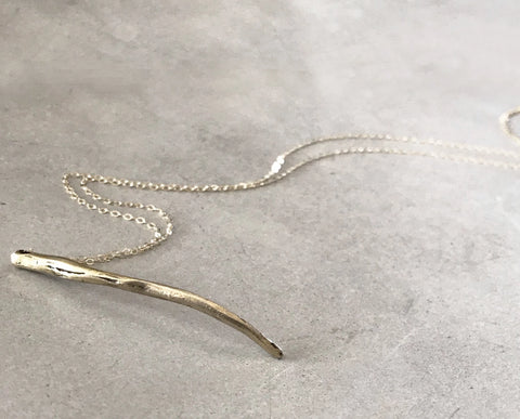 Thorn Necklace- Organic Modern Spike Pendant