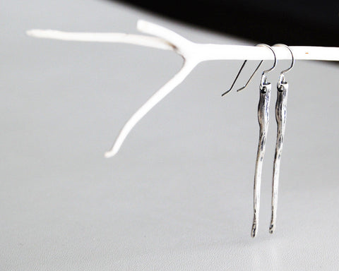 Long Thorn Earrings- Modern Branch Style