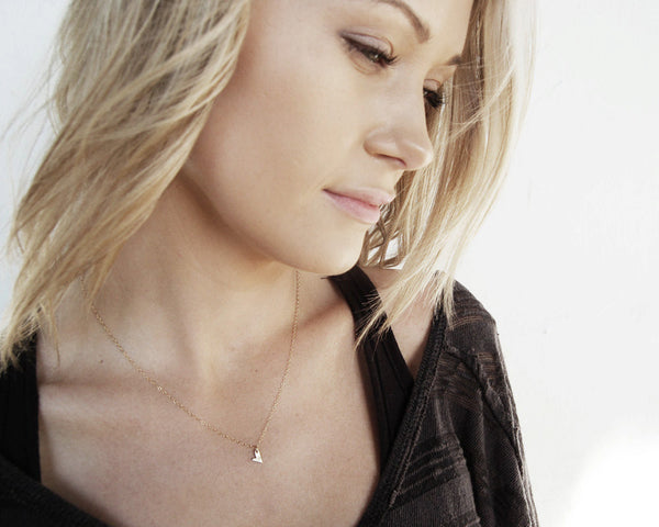 Handcrafted Miniature Heart Necklace