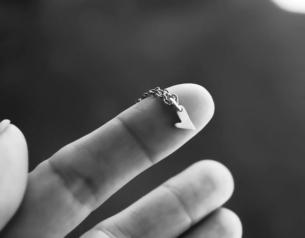 Handcrafted Miniature Heart Necklace