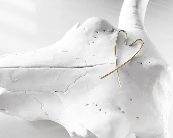 Wrire Threader Earrings custom size in Sterling Silver, Black or Turquoise